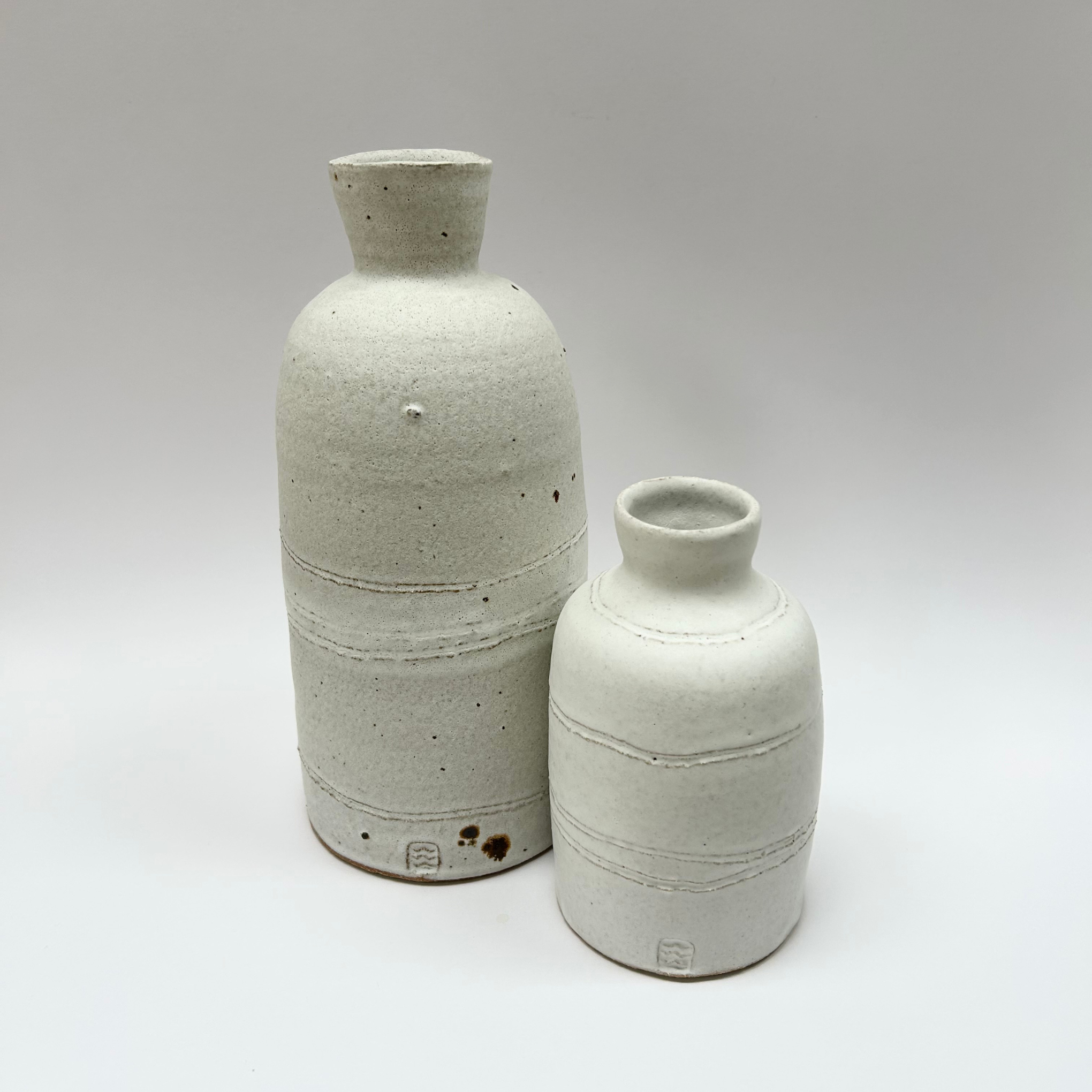 Stoneware Bottle Vase - Large