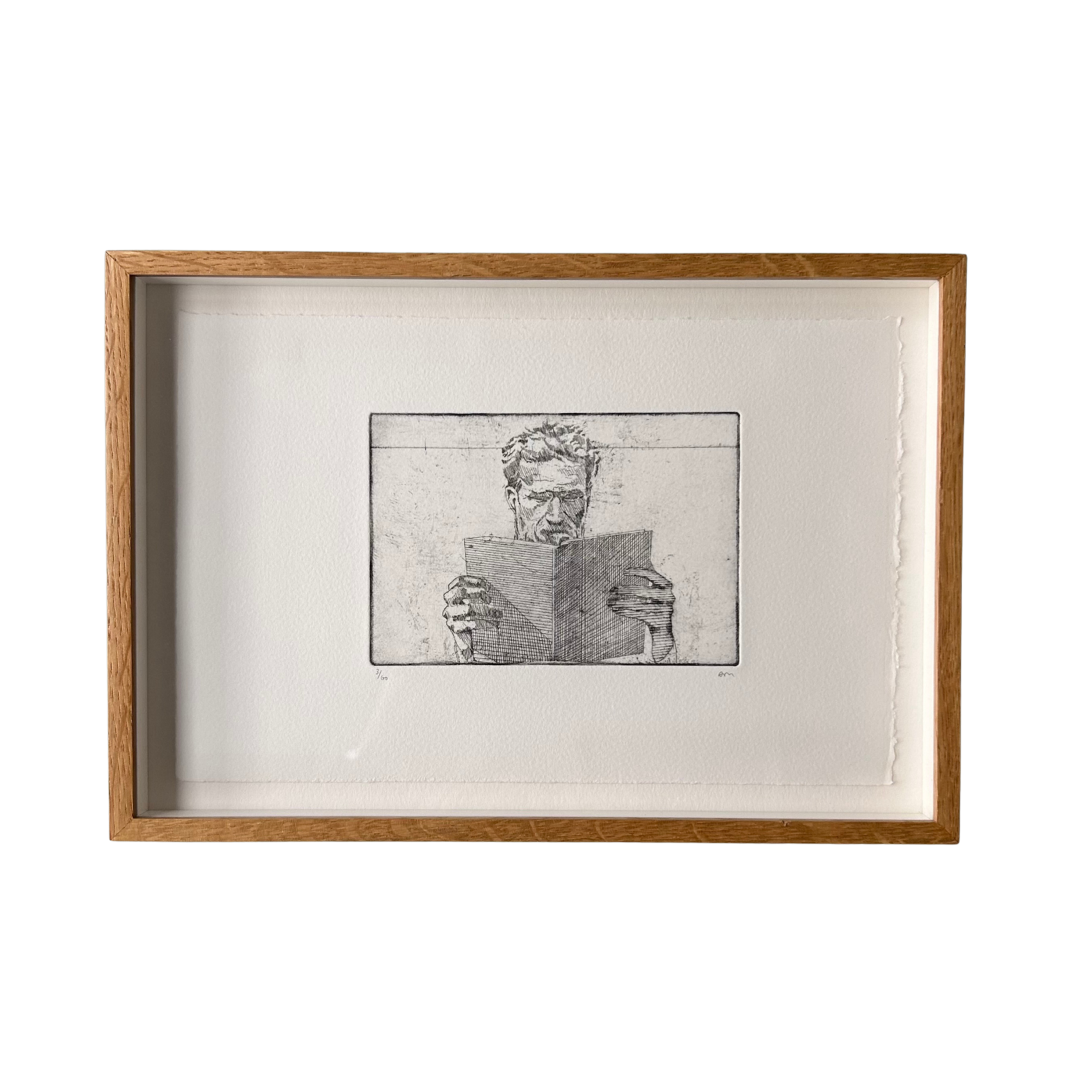 Man Reading 2020, by Alexander Massouras