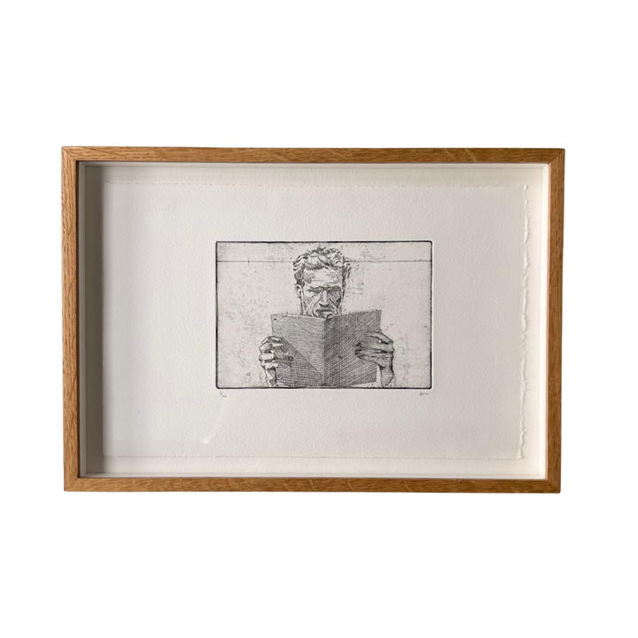 Man Reading 2020, by Alexander Massouras