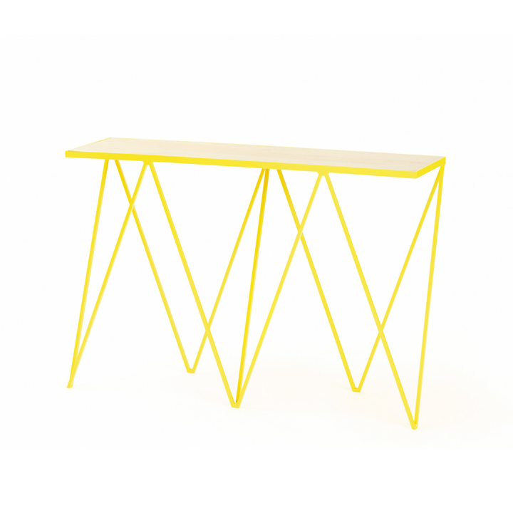 Giraffe Console Table - Birch plywood top