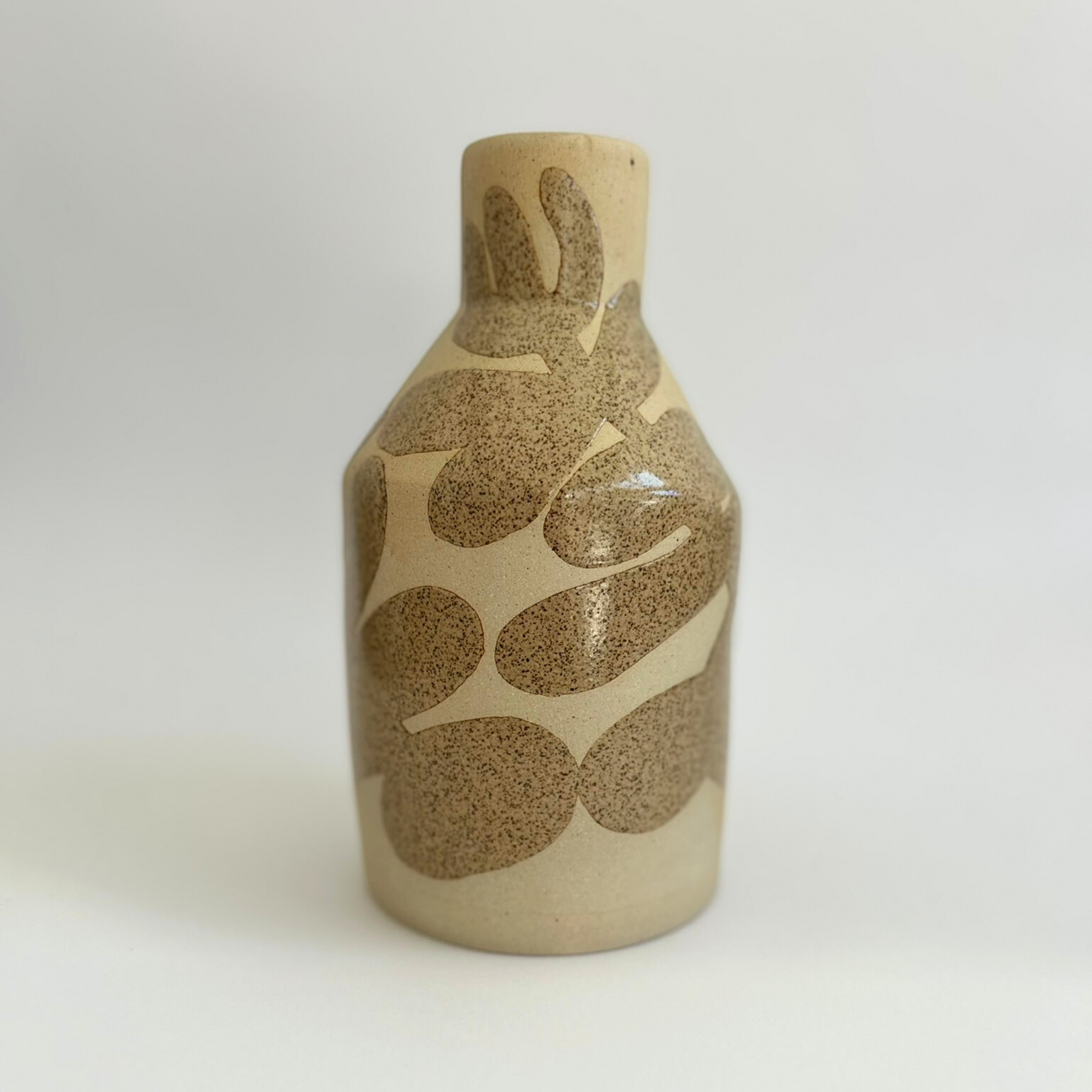 Oatmeal Eucalyptus Vase