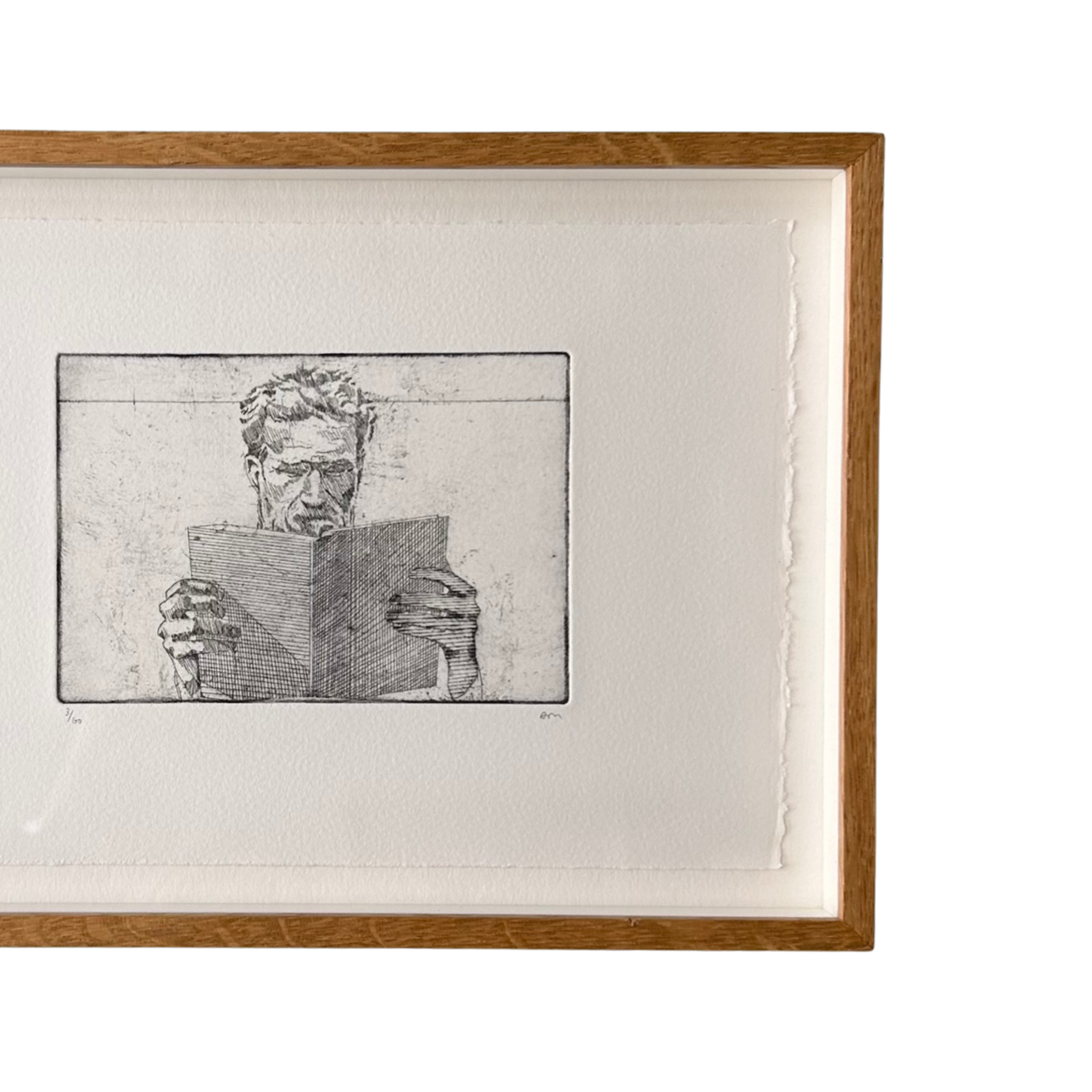 Man Reading 2020, by Alexander Massouras