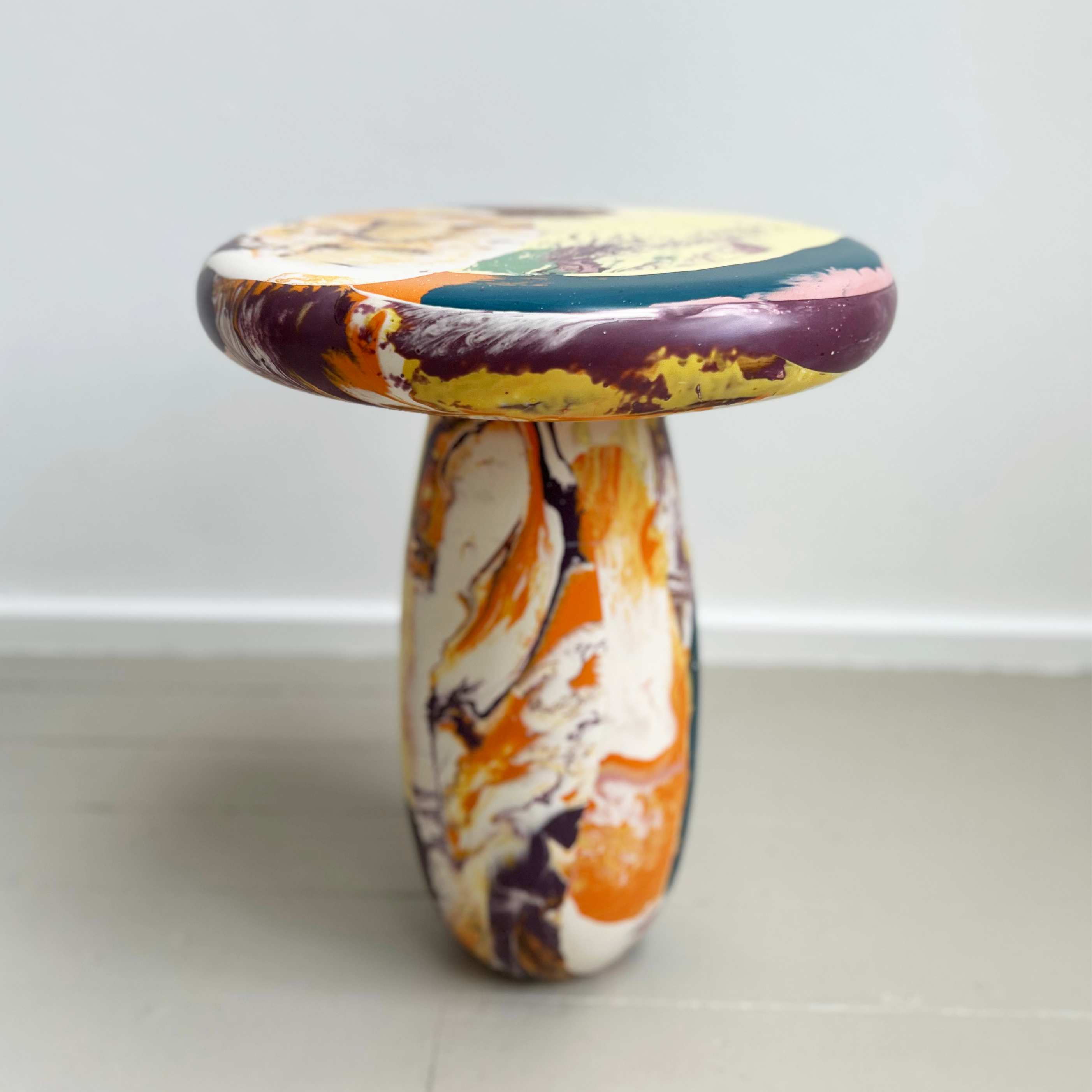 Owlet Table - Multi Orange