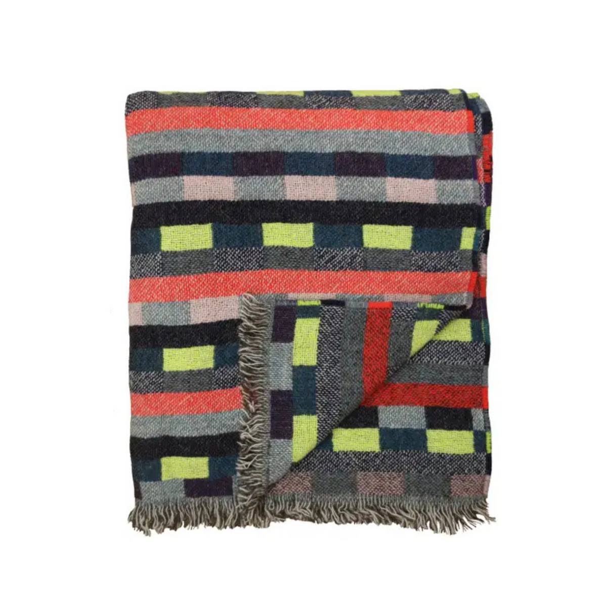 Glitch Woven Throw – The Hive