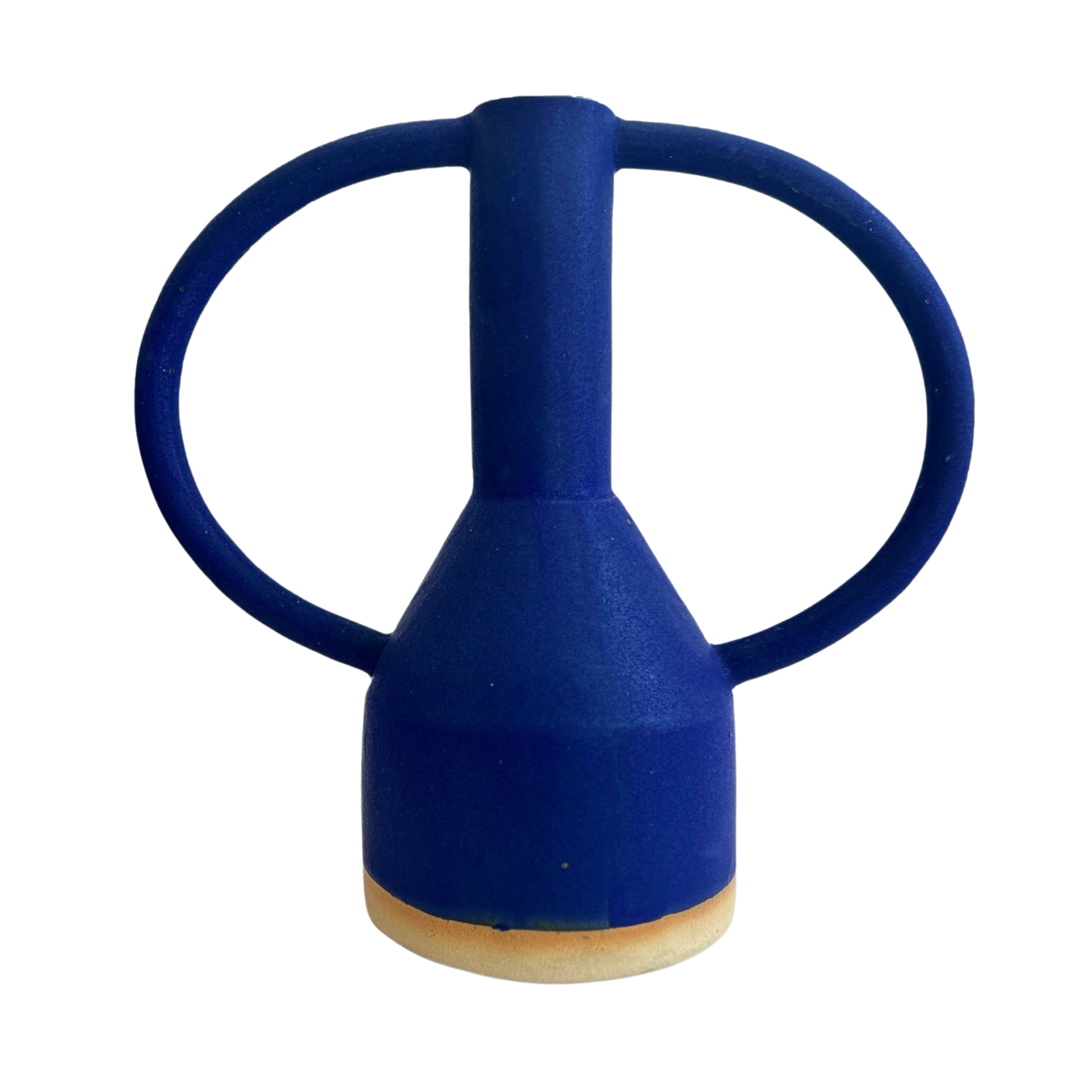 Extra Large Jug-Eared Vase in Bright Blue