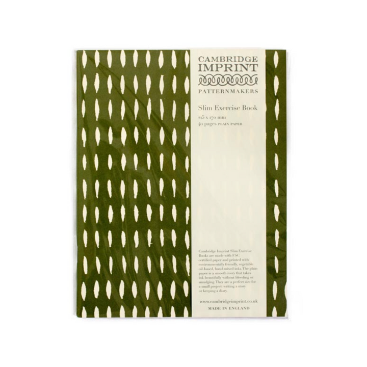 Exercise Book Seed Olive - Plain