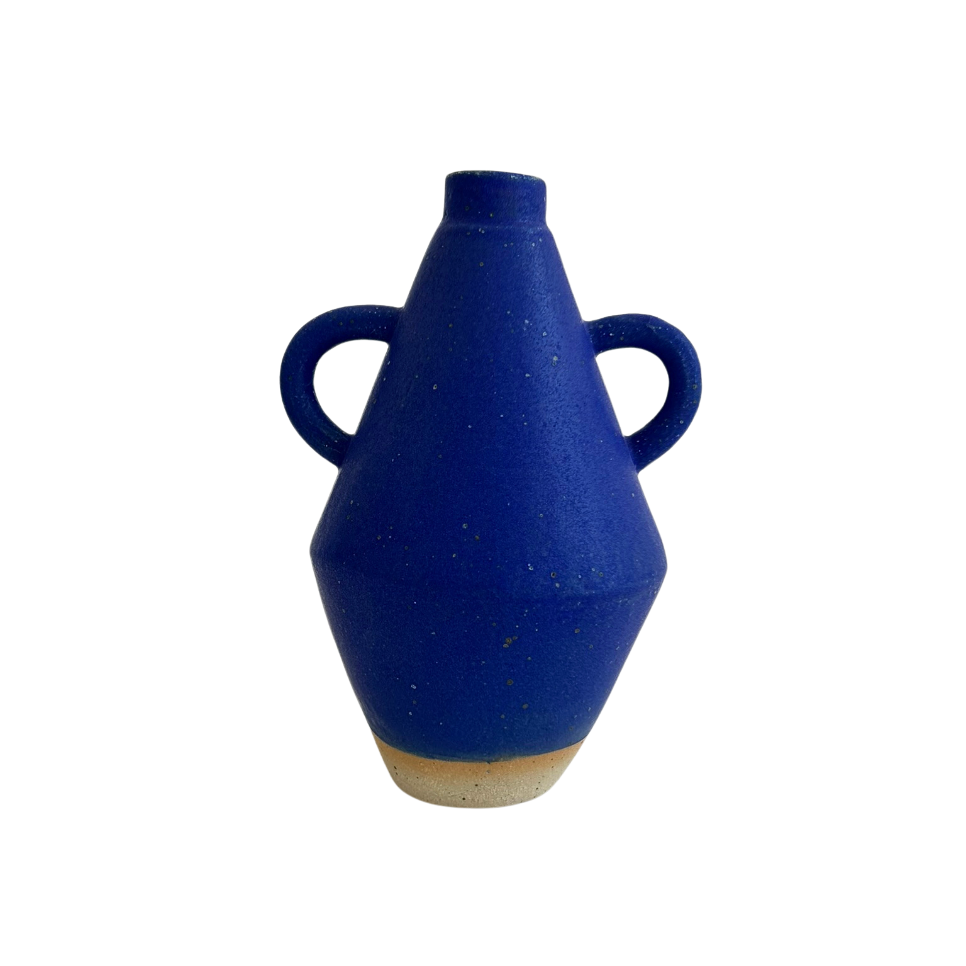 Diamond Vase with Half ‘O’ Handles