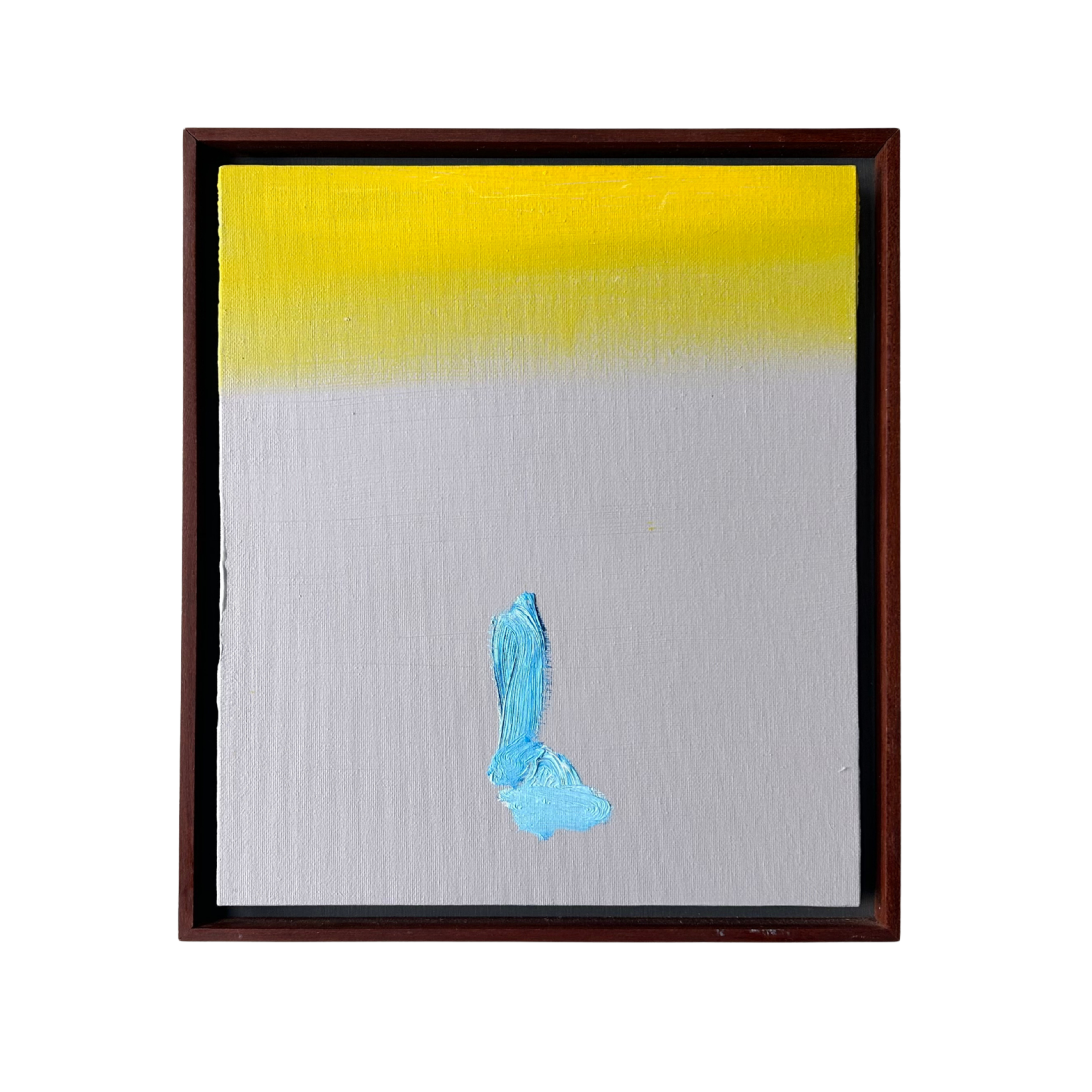 Small Grey Blue 3 2021, by Christopher Brooks