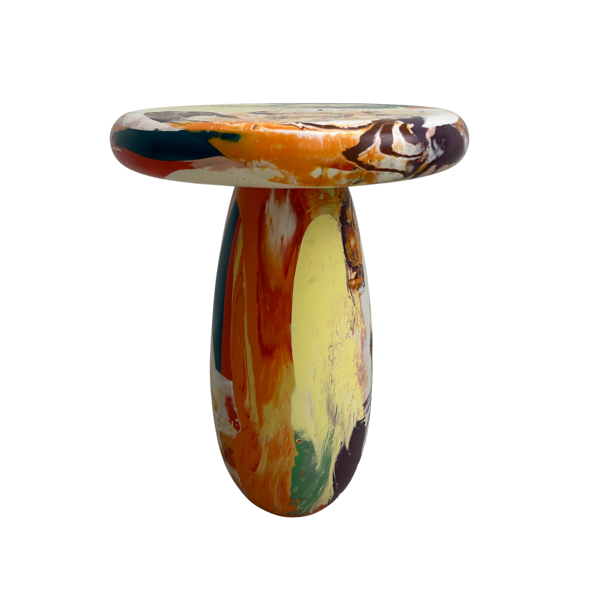 Owlet Table - Multi Orange
