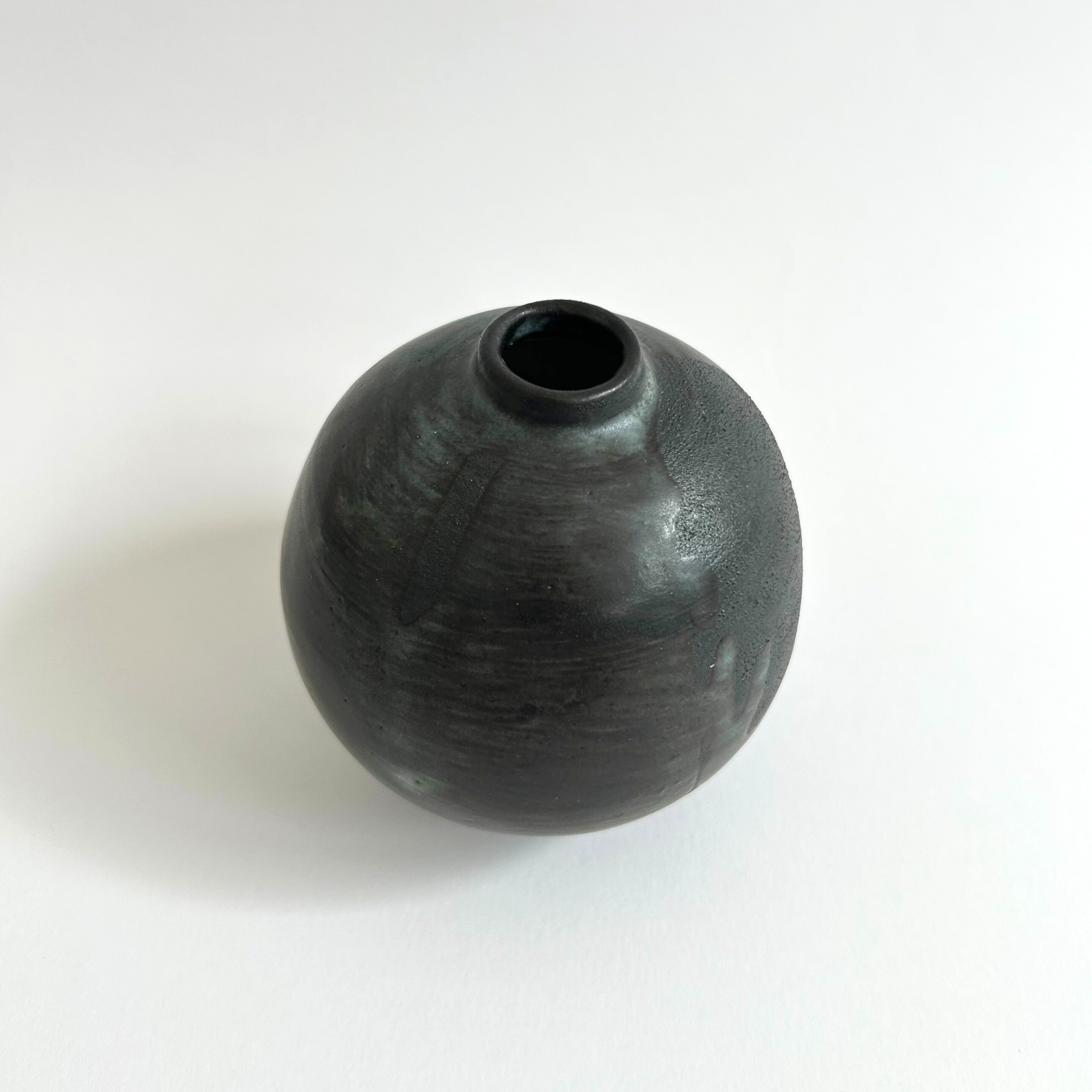 Bud Vase - Black glaze