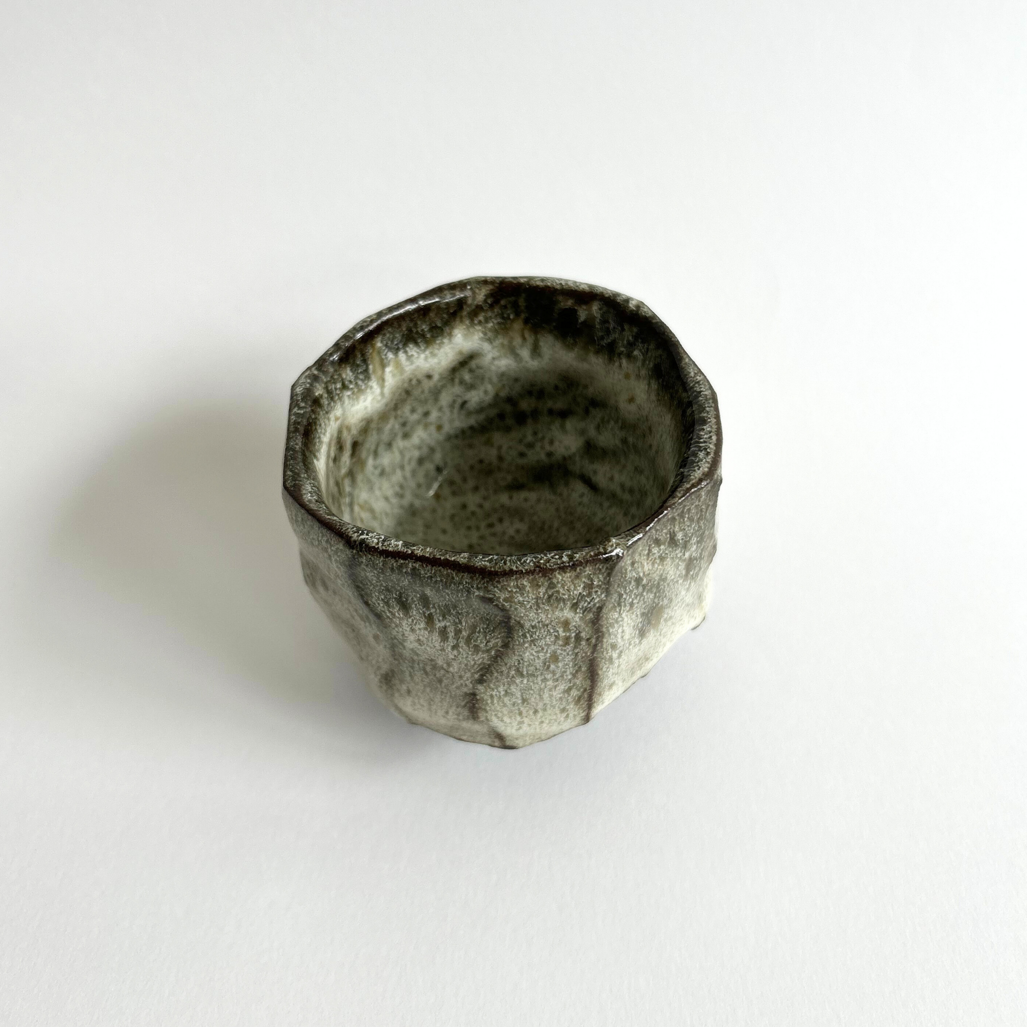 Kurinuki tea bowl