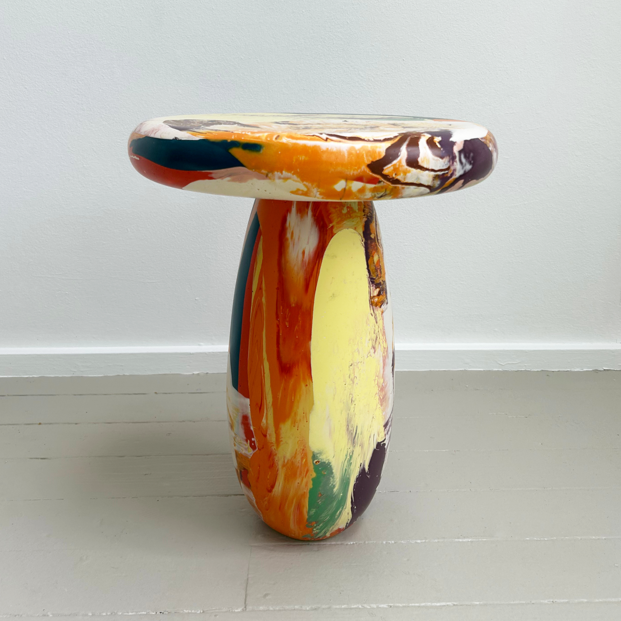 Owlet Table - Multi Orange