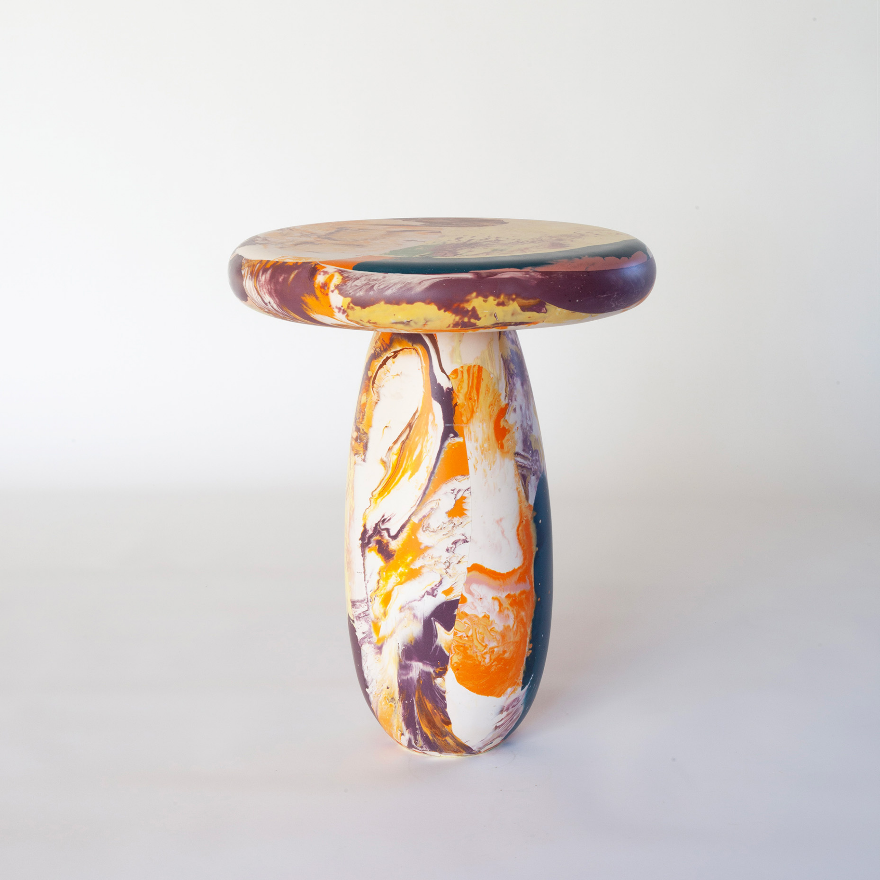 Owlet Table - Multi Orange