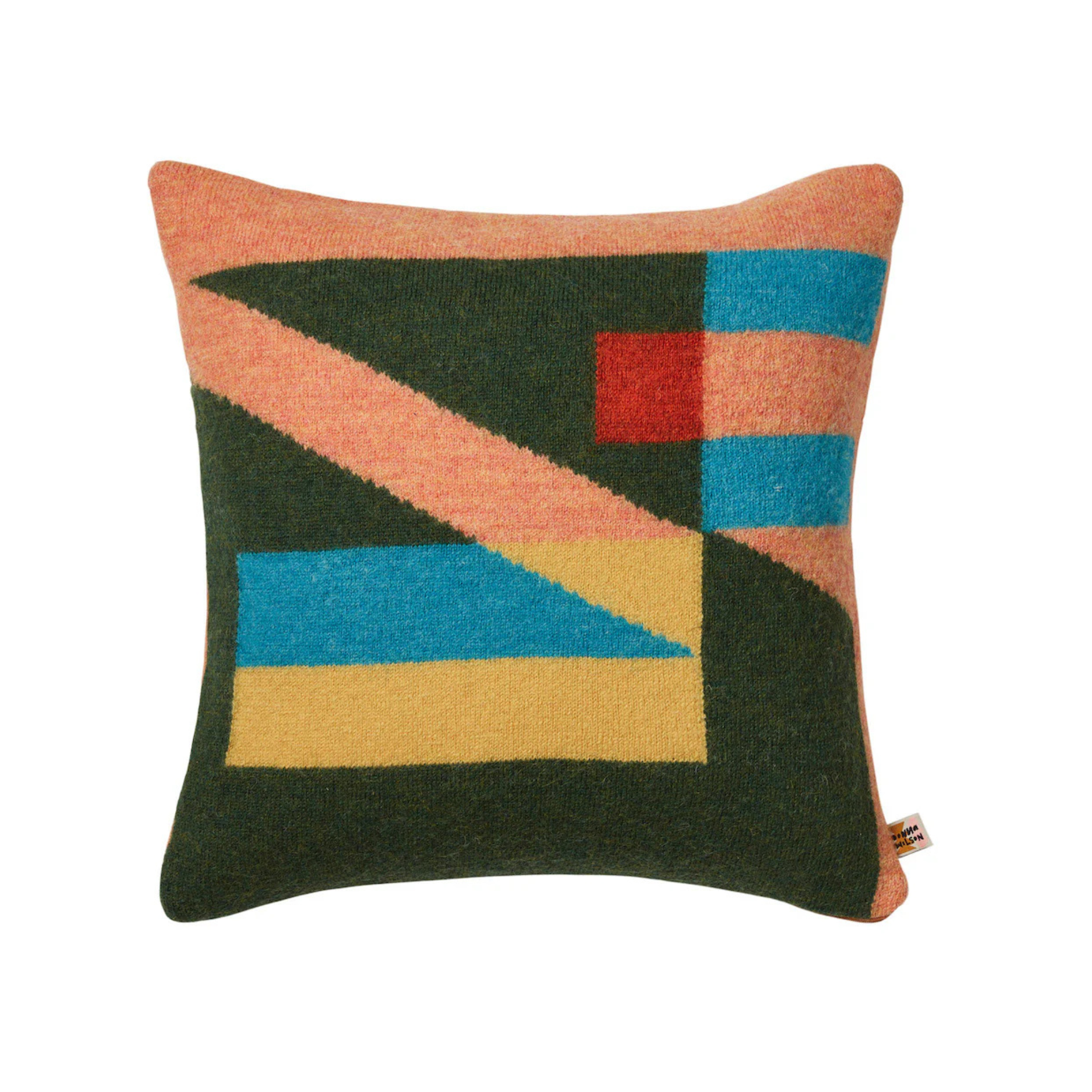 Tilt Square Cushion - Peach