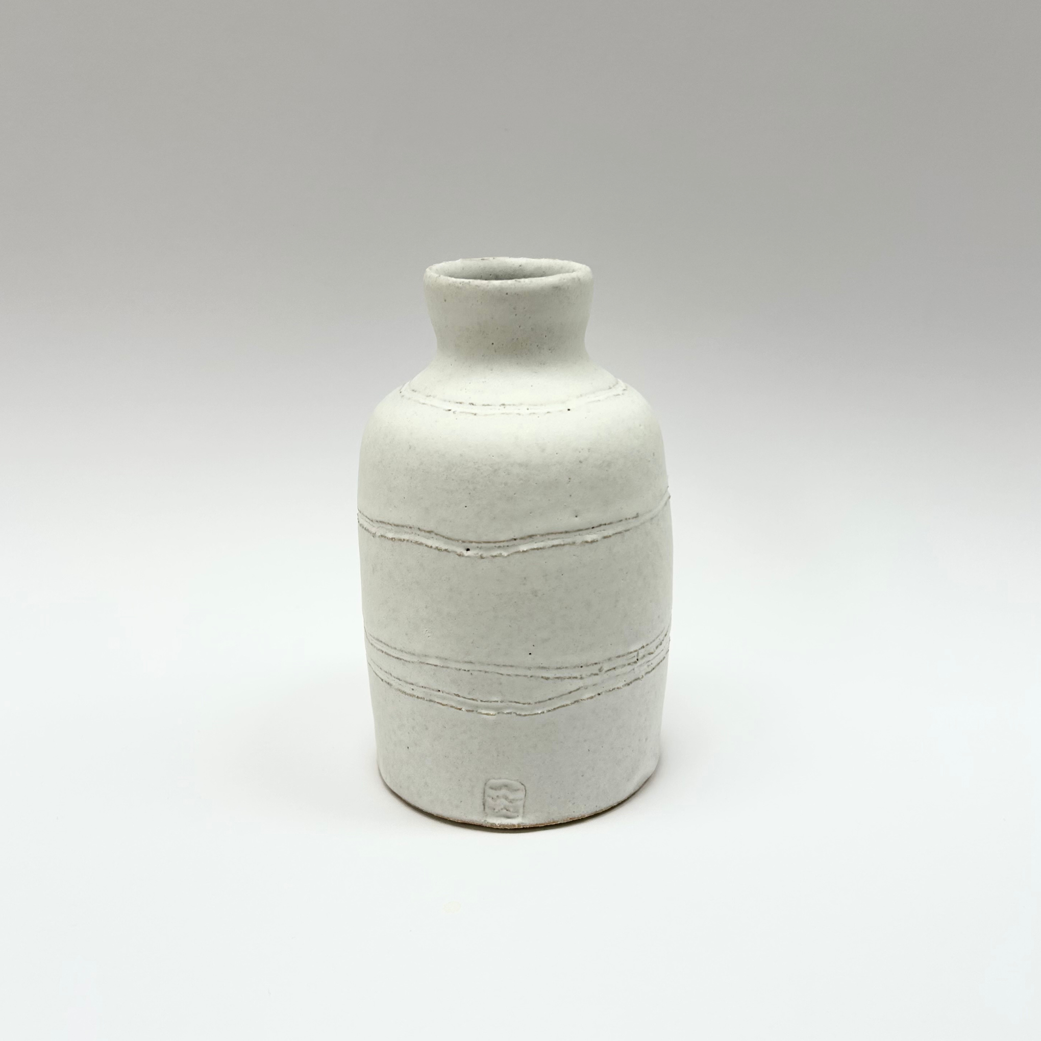 Stoneware Bottle Vase - Small