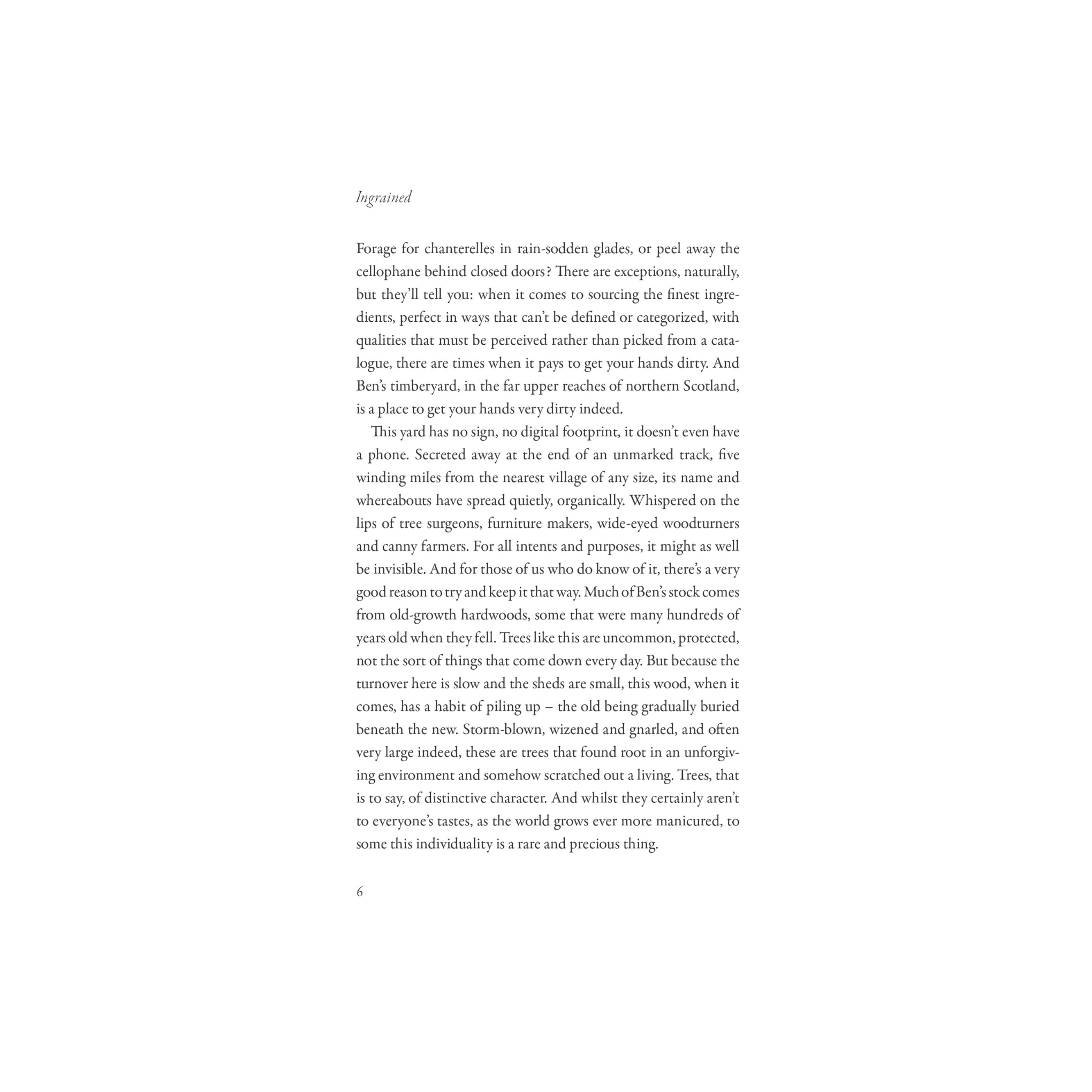 Ingrained: The Making of a Craftsman