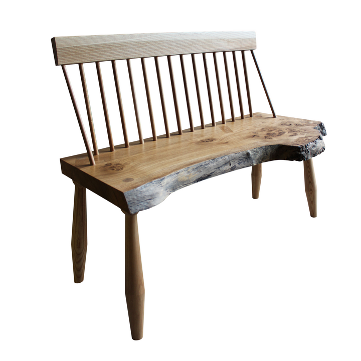 Burr Oak and Ash Bench